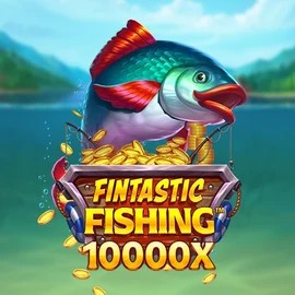 Fintastic Fishing slot logo by Foxium at Total Casino