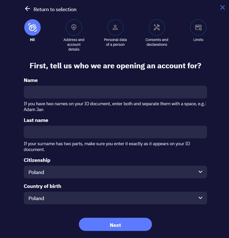 Total Casino sign up